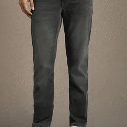Louis Philippe Jeans Men Regular Fit Mid-Rise Light Fade Jeans-picture-42