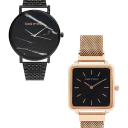 JOKER & WITCH Ellie & Carl Couple Watch Gift Set JWCW62 image 1