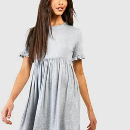Boohoo Pleated A-Line Dress-picture-32