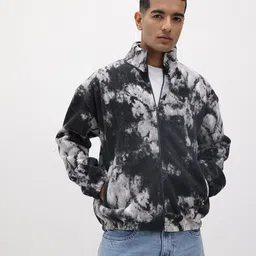 The Roadster Life Co. Abstract Print Fleece Jacket image 5