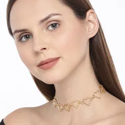 OOMPH Gold-Toned Handcrafted Choker-image-54