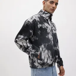 The Roadster Life Co. Abstract Print Fleece Jacket image 2
