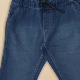Allen Solly Junior Boys Jogger Light Fade Jeans image 3