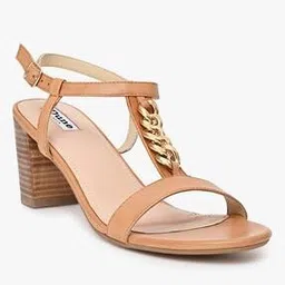 dune london Women Jassmine Sling-Back Block Heels-picture-13