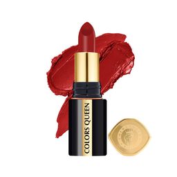 Colors Queen Luxury Matte Non Transfer & Waterproof Lipstick - Red Coat 10-picture-35