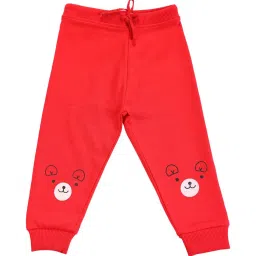 Bodycare Kids Red Printed Trackpants image 1
