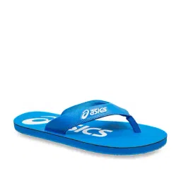 Asics Men's Zorian BM Blue Flip Flops-image-56