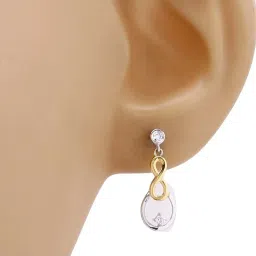 Waman Hari Pethe Jewellers 18k Gold & Diamond Earrings for Women image 2