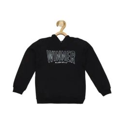 Allen Solly Junior Black Graphic Print Full Sleeves Sweatshirt-picture-16