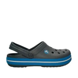 Crocs Classic Grey & Blue Clogs image 1