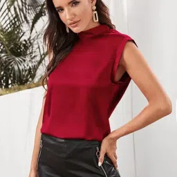 Kotty Maroon Relaxed Fit Top image 1