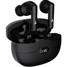 Boat Airdopes Unity ANC In Ear BT Earbuds with Active Noise Cancellation (Black, True Wireless) image 1