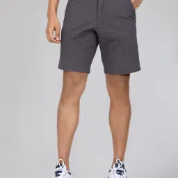 Wrangler Grey Regular Fit Shorts image 1
