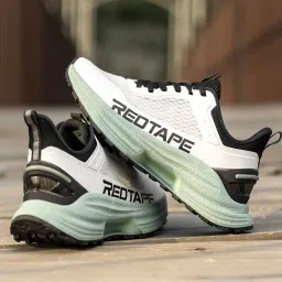 Red Tape Men's Drift + White Running Shoes image 1