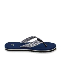 Sparx Women's Blue Flip Flops image 1