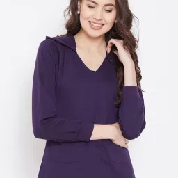 Belle Fille Purple Full Sleeves Sweatshirt-picture-13