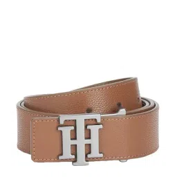 Tommy Hilfiger Bradford Tan Leather Waist Belt for Men image 1
