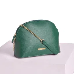 Forever Glam by Pantaloons Forest Green Small Cross Body Bag image 1
