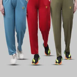 Vimal Jonney Multicolor Cotton Track Pants - Pack of 3 image 1