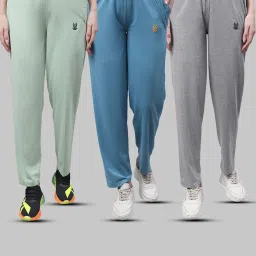 Vimal Jonney Multicolor Cotton Track Pants - Pack of 3 image 1