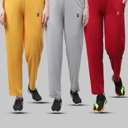 Vimal Jonney Multicolor Cotton Track Pants - Pack of 3 image 1