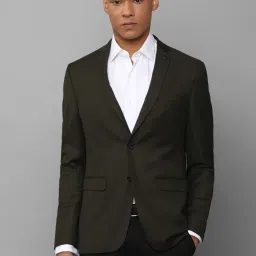 Allen Solly Green Slim Fit Blazer image 1