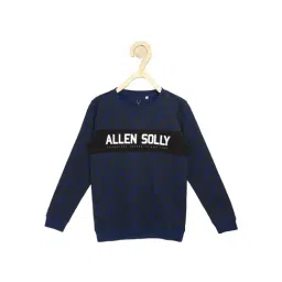 Allen Solly Junior Navy Graphic Print Sweatshirt-picture-13