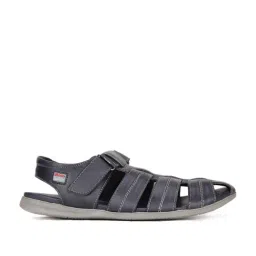 Bata Men's Navy Blue Fisherman Sandals-image-38