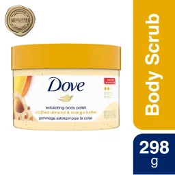 Dove Exfoliating Body Polish Scrub - Crushed Almond And Mango Butter-image-25