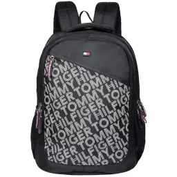 Tommy Hilfiger Jaylen 34 Ltrs Black Medium Laptop Backpack image 1
