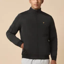 Allen Solly Sport Black Regular Fit Jacket-picture-18