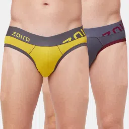 Zoiro Sulphur & Nine Iron Regular Fit Briefs - Pack Of 2 image 1