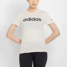 adidas Cream Cotton Printed Sports T-Shirt-picture-10