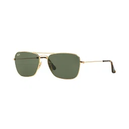 Ray-Ban 0RB3136I Green Caravan Square Sunglasses - 58 mm image 1