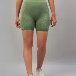 C9 Airwear Sage Green Printed Sports Shorts image 1