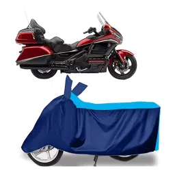 Auto Pearl Two Wheeler Cover for Honda Gold Wing GL1800 - Cyan, Blue-picture-30