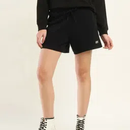 Levi's Black Cotton Regular Fit Shorts-picture-23