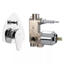 CERA Valentina 5 Way Single Lever Concealed Diverter, F1013711 + F4020101 (Set of 2 Pcs)-picture-43