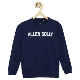 Allen Solly Junior Navy Graphic Print Sweatshirt image 1