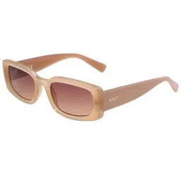 SCOTT Brown Rectangular UV Protection Unisex Sunglasses-image-25