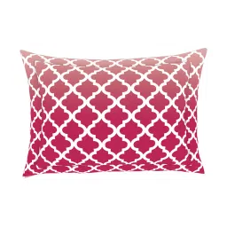 Spaces Pink 144 TC Cotton Double Bed Sheet with Pillow Cover image 4