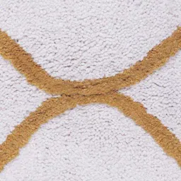 Saral Home Haven Brown & Grey Microfibre Antiskid & Washable Bath Mat - Set of 2 image 3