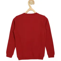 Allen Solly Junior Red Graphic Print Sweatshirt image 2