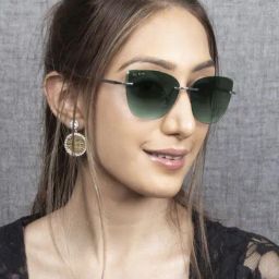 Ted Smith Green Cat Eye Sunglasses for Women-picture-42