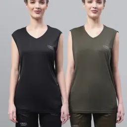 Vimal Jonney Black & Olive T-Shirt With Shorts - Pack of 2-picture-34