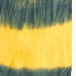 Fabindia Green & Yellow Tie & Dye Stole image 4