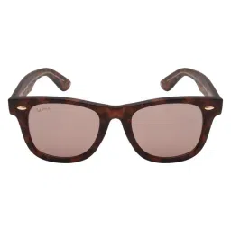 Ted Smith Silver Wayfarer UV Protection Sunglasses for Unisex image 2