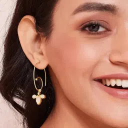 Fabindia 92.5 Silver Danglers Earrings for Women-picture-23