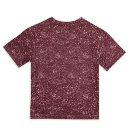 Puma Red Relaxed Fit Printed T-Shirt image 2