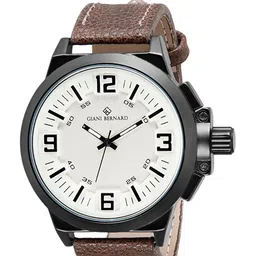 Giani Bernard Men Black & Off-White Analogue Watch-picture-11